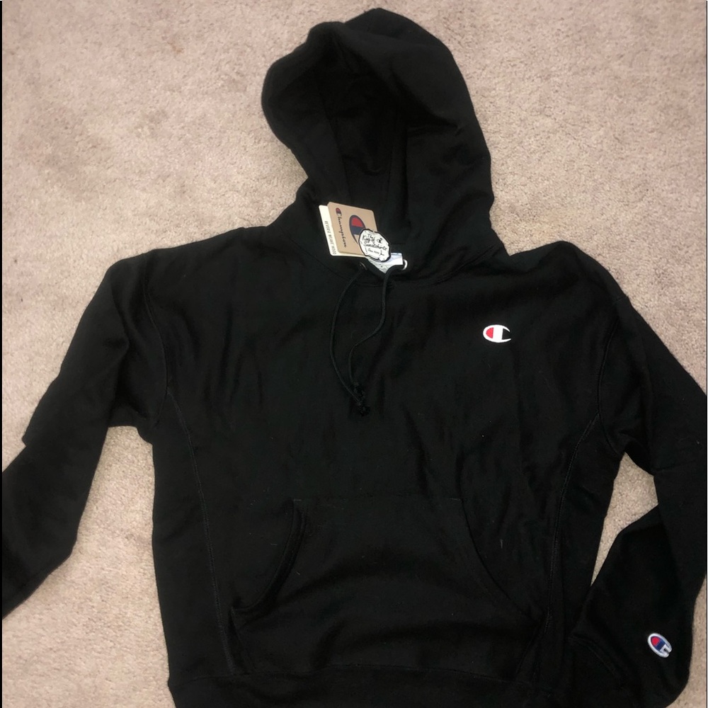 NWT Champion Black Hoodie